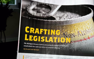 Writing about Michigan Beer Legislation