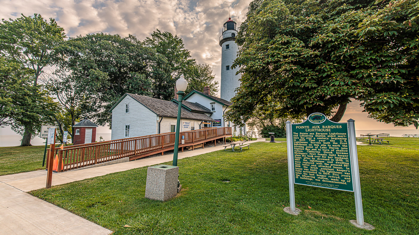 Point aux Barques Lighthouse and Museum