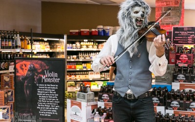 Violin Monster Invades Busch’s Market