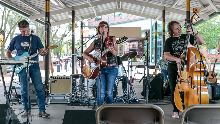 Whiskey Charmers and Judy Banker at Nashbash