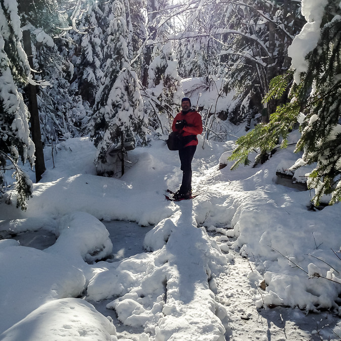 Snowshoeing in the Michigan’s Upper Peninsula